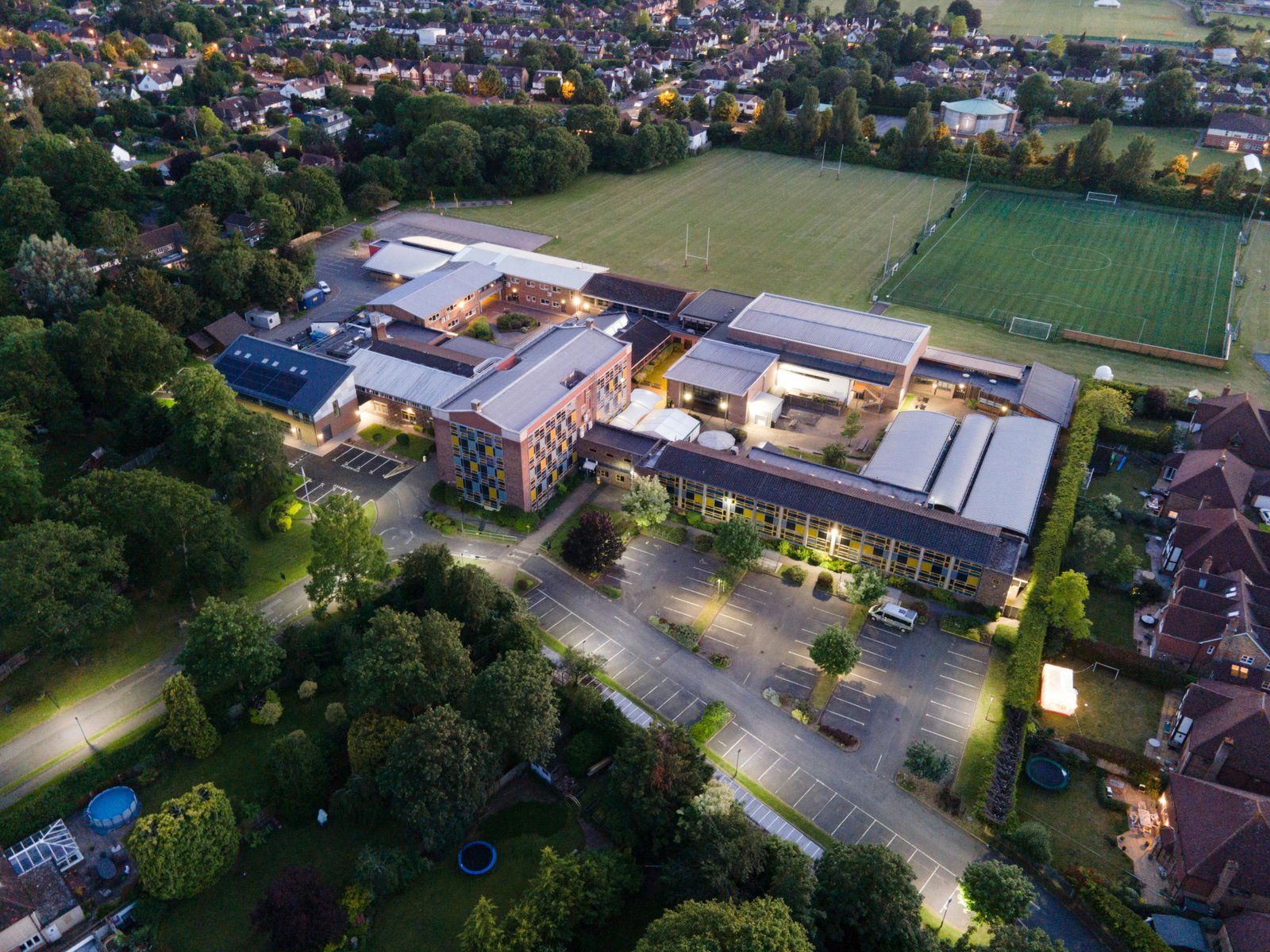 Universities and education campus buildings