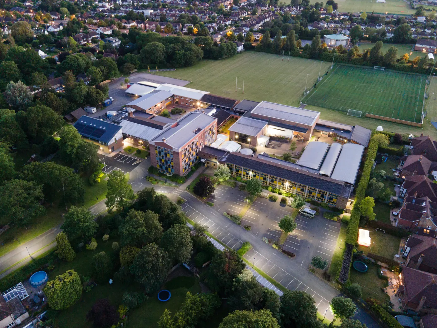 Universities and education campus buildings